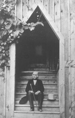 Bronson Alcott (1799-1888) was a noted teacher, writer and reformer. Alcott taught at Cheshire Academy for several years. He was the father of Louisa May Alcott, author of Little Women.